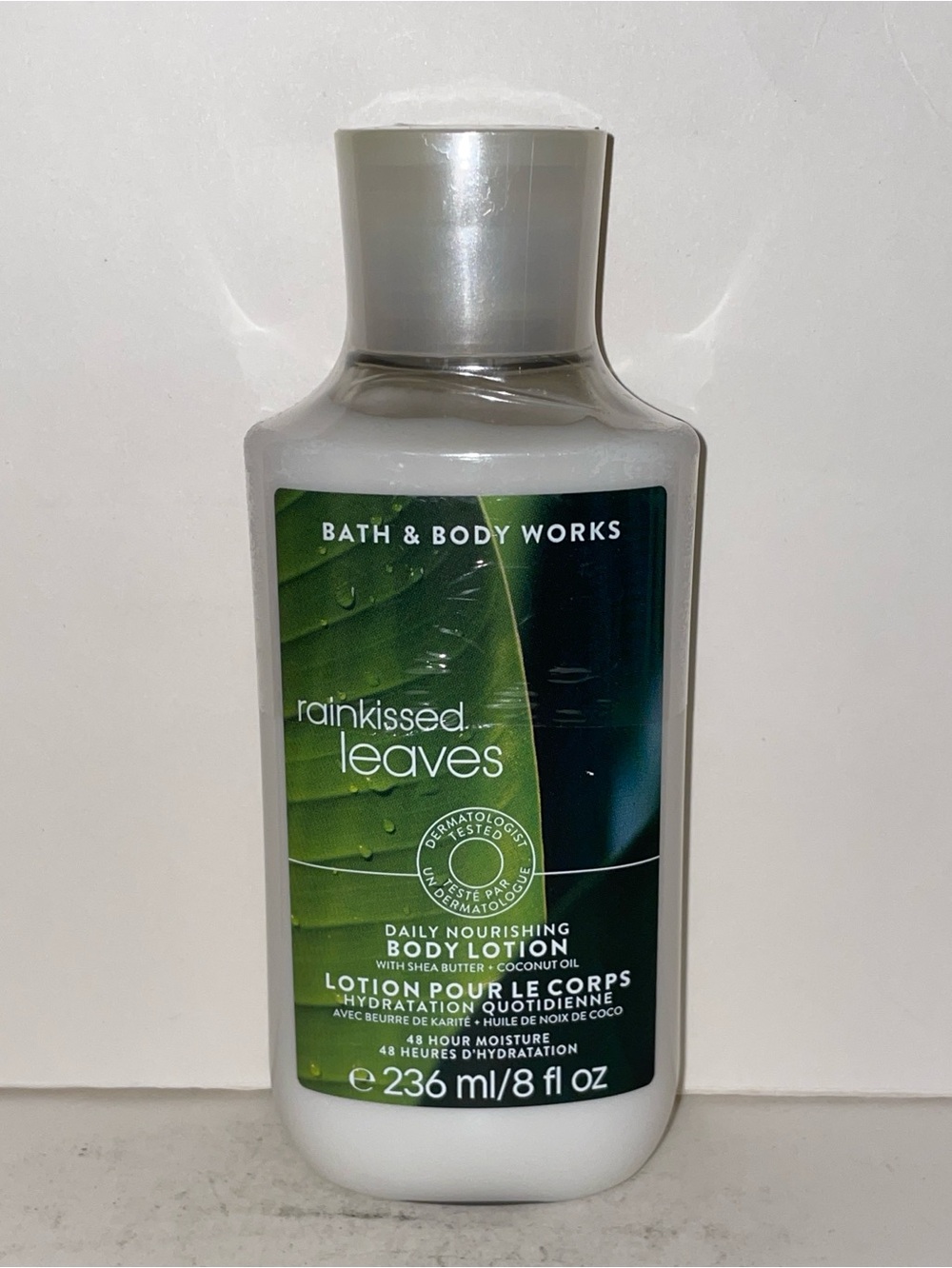 Bath & Body Works Rainkissed Leaves Body Lotion 8oz Discontinued Sealed New